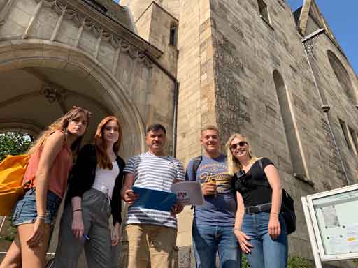 Impression der Food Tour des Gourmetmarathons während der kulinarischen Stadtführung 1